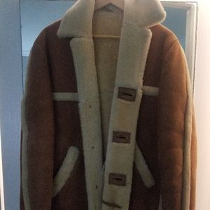 Matterhorn classic sheepskin shearling coat